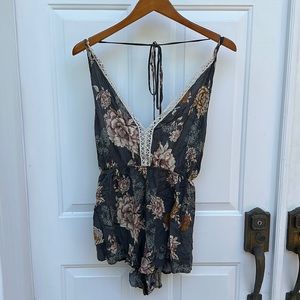 Floral romper